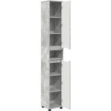  Kupaonski ormar s policom Betonski sivi 30,5 x 30 x 195 cm | shoptok.hr