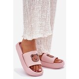 Boto Women's Foam Slippers With Bear Pink Lalon | Shoptok.si
