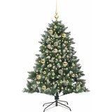  Umjetno božićno drvce Zelena 120 cm PVC, Plastika i Čelik | shoptok.hr