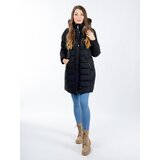 Glano Women's quilted jacket - black Cijene
