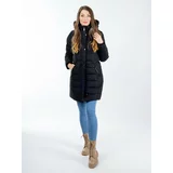 Glano Women's quilted jacket - black
