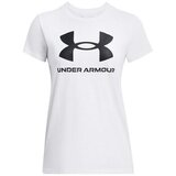 Under Armour Majice s kratkimi rokavi Sportstyle Logo Bela Cene