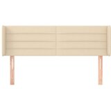  Uzglavlje s ušima krem 147x16x78/88 cm od tkanine | shoptok.hr