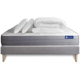 ACTISOM Kompletni paket za posteljo - Vzmetnica 160x200 cm + Vzmetnica z letvami (komplet) + 2 vzglavnika + Prevleka - Actimemo Dream, (21613946) | Shoptok.si