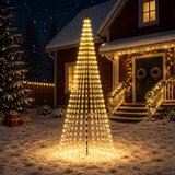  LED božićno drvce 285 cm 744 LED lampica Topla bijela Željezo Cijene