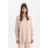 Defacto Relax Fit Muslin Long Sleeve Tunic