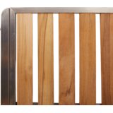 vidaXL 7-delni set za obedovanje Solid Wood Teak, zunanja jedilna miza 180x90x75 cm Solid Wood Teak, zložljivi vrtni stoli 2 kosa Solid Wood Teak in jeklo, zložljivi vrtni stoli 4 kosa Solid Wood Teak in jeklo | Shoptok.si