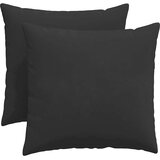 vidaXL jastučići za sofu 2 pcs crna 50 x 50 cm tkanina | shoptok.hr