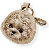 NIMMY Big Eyed Pet 2.0 Futrola/Privjesak za ključeve za AirTag lokator - smeđa | Shoptok.si