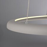 SCHÖNER WOHNEN 15570-39-LED luster na sajli QUILLO LED/36W/230V, prečnik 60 cm, siva, sa prigušiva | Eponuda.com