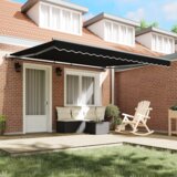  UmljaXL Automatska Uvlačiva Tenda Crna 400x350 cm | shoptok.hr