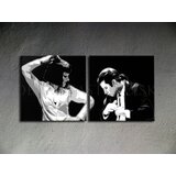 Ručno oslikana POP ART slika PULP FICTION 100k50 cm