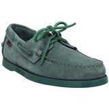 Sebago Mokasini & Jadralni čevlji Docksides Portland Nubuck Homme Green Zelena | Shoptok.si