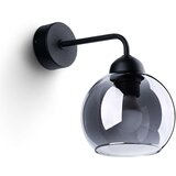  Stenska svetilka ALINO 1 črna, (21347318) | Shoptok.si