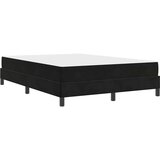 Box Postelja z vzmetnico z vzmetnico Črna 160 x 210 cm blago, (5000106467) | Shoptok.si