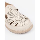 SEASTAR Women's openwork shoes with Velcro beige | Shoptok.si