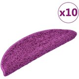  Otirači za stepenice 10 kom 56 x 17 x 3 cm ljubičasti | shoptok.hr