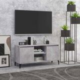 TV ormarić s metalnim nogama siva boja betona 103 5x35x50 cm | shoptok.hr