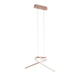 Eglo Palozza visilica/2, led, 2x11w, roze zlato Cene