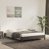 Maison Chic Posteljni okvir - Dvoposteljna postelja - Zakonska postelja brez vzmetnice temno siv 140x200 cm žamet-J12967, (21760858) | Shoptok.si