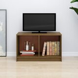 The Living Store TV omarica medeno rjava 70x33x42 cm trdna borovina - TV Omarica, (21375645) Cene