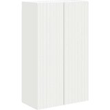TV stenska omara Bela 59,5 x 31 x 100 cm Konstruiran les, (5000092209) | Shoptok.si
