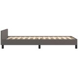 Okvir kreveta s uzglavljem bez madraca sivi 90x190 cm | shoptok.hr