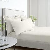 Bianca Kremno bela napenjalna rjuha iz bombažnega perkala 90x190 cm Cotton Percale – | Shoptok.si