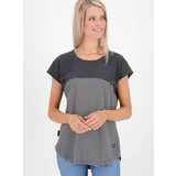 Alife and Kickin Grey women's striped T-shirt - Women's