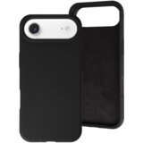 Onasi Silikonski ovitek za iPhone 17 Air - mat liquid - črn | Shoptok.si
