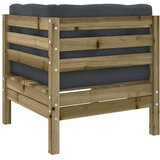  9-dijelni set vrtnih sofa s jastucima od impregnirane borovine | shoptok.hr