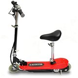  Električni romobil sa sjedalom 120 W crveni | shoptok.hr