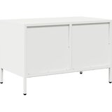 TV ormarić bijeli 68 x 39 x 43,5 cm hladno valjani čelik | shoptok.hr