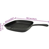 Grill Tava Lijevano Željezo 24x23 cm | shoptok.hr