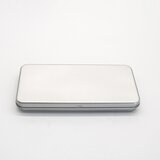 INF Srebrna pravokotna pločevinasta škatla Model 2, (21956704) | Shoptok.si