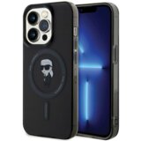  Originalen KARL LAGERFELD KLHMP15LHFCKNOK hardcase ovitek z MagSafe zaščita za iPhone 15 Pro Karls full body - prozorno črn Cene