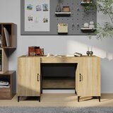  Radni stol hrasta sonome 140x50x75 cm konstruirano drvo | shoptok.hr