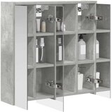  Kopalniška ogledalna omara Betonsko siva 63,5 x 16 x 62,5 cm, (5000232894) | Shoptok.si