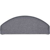  Prostirke za stepenice 15 kom 65x24x4 cm svijetlo sive i plave poluokrugle velike | shoptok.hr
