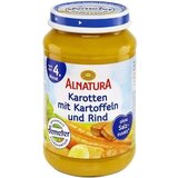 Alnatura bio otroška hrana, korenje, krompir in govedina Cene
