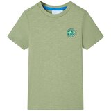 VidaXL Dječja majica svijetla kaki 140 VidaXL Dječja majica svijetla kaki 140 Slike