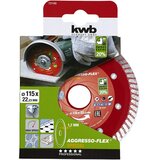 KWB dijamantna rezna ploča (Prikladno za: Keramika, Promjer rezne ploče: 115 mm, Debljina plohe: 1,2 mm) | shoptok.hr