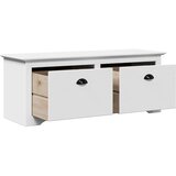  Klupa za hodnik "BODO" bijela 114x40x45 cm | shoptok.hr