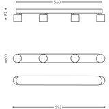 Philips 56244/31/P0 - Prigušiva LED spot svetiljka STAR 4xLED/4,5W/230V | Eponuda.com