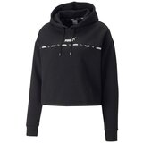 Puma Puloverji Power Tape Hoodie FL Črna | Shoptok.si