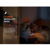 Fenix E18RV20800 - punjiva led baterijska lampa s funkcijom prigušiva led/usb 800mAh IP68 1200lm 200 h crna | Eponuda.com