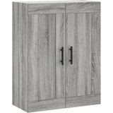 vidaXL Stenska omarica siva sonoma 69,5x34x90 cm inženirski les, (20821193) | Shoptok.si