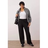 Trendyol Ženske pantalone Tbbaw26Ar00008, Crne Cene