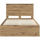  Okvir za krevet Umjetnička hrastovina 120 x 190 cm | shoptok.hr
