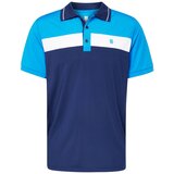 K-Swiss Performance Funkcionalna majica mornarska / svetlo modra / bela | Shoptok.si